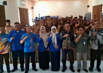Program Goes to School Dispendukcapil, Kini Giliran Siswa SMA Negeri 1 Taman.