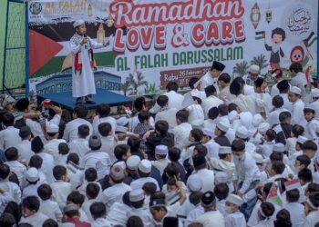 ‘Ramadan With Love and Care’ LP Al Falah Darussalam Sumbang Rp 166 Juta Untuk Gaza