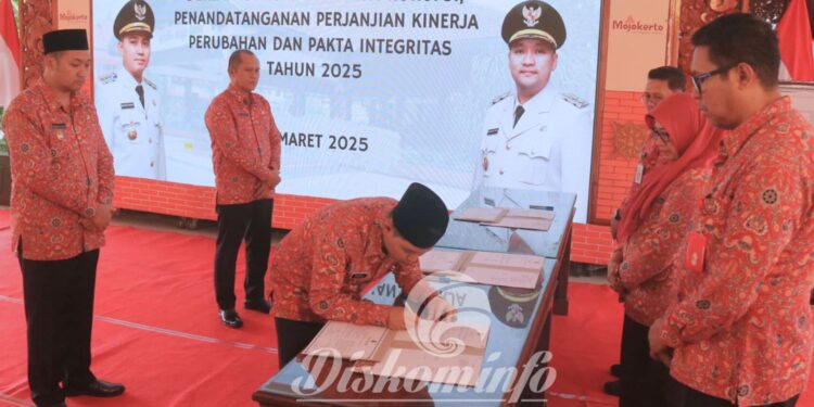 Pemkab Mojokerto Gelar Deklarasi Komitmen Anti Korupsi dan Pakta Integritas