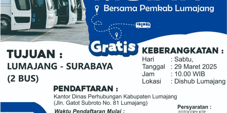 Pemkab Lumajang Siapkan Dua Bus Mudik Gratis
