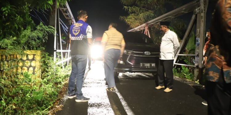 Pastikan Kamtibmas Berjalan Lancar, Bupati Jombang Turun Langsung