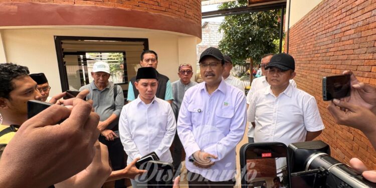 Mensos dan Gus Barra Tinjau Rencana Lokasi Sekolah Rakyat di Mojokerto