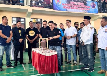 Gus Bupati Membuka Kejurprov Kickboxing di GOR Gajah Mada