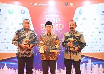 Perumdam Mojopahit Meraih Penghargaan TOP BUMD Awards 2025