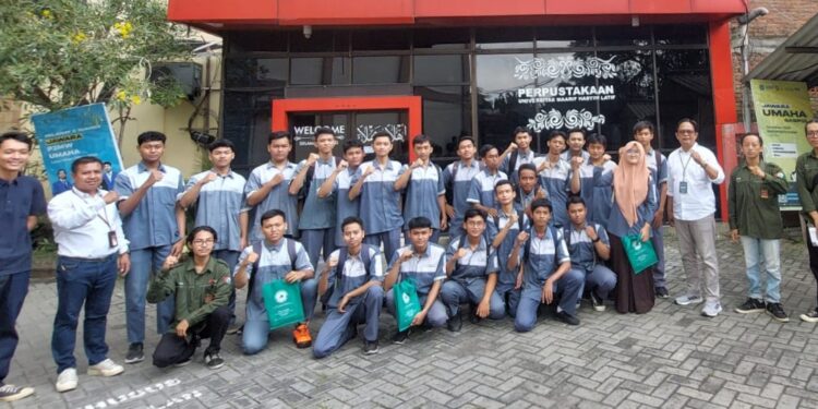 Wujudkan Kampus Berdampak, UMAHA Ikutkan Siswa SMK YPM 1 Taman Workshop Manufaktur