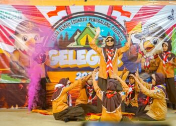 MI Ma’arif Pagerwojo Adakan ‘Gelegar 2025’ di Trawas, Mojokerto.