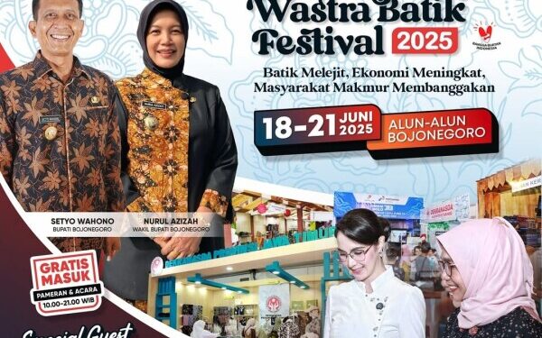 Cintai Warisan Nusantara, Bojonegoro Wastra Batik Festival 2025 Segera Digelar