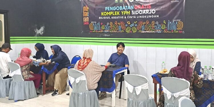 SMK YPM 8 Sidoarjo Sambut 1 Muharram 1447 H dengan Pengobatan Gratis