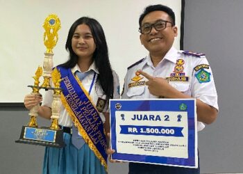 Julia, Siswa SMA Negeri 3 Sidoarjo Terpilih Jadi Pelajar Pelopor Keselamatan LLAJ
