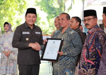 346 Koperasi Merah Putih Resmi Telah dilaunching Bupati Subandi