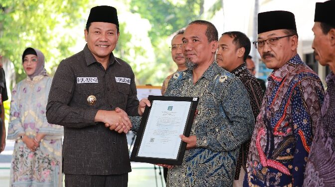 346 Koperasi Merah Putih Resmi Telah dilaunching Bupati Subandi