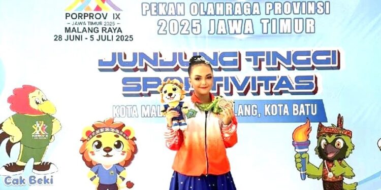 Sukses di Porprov Jatim ke IX 2025, Sally Siapkan Diri Ikut Kejurnas Dancesport