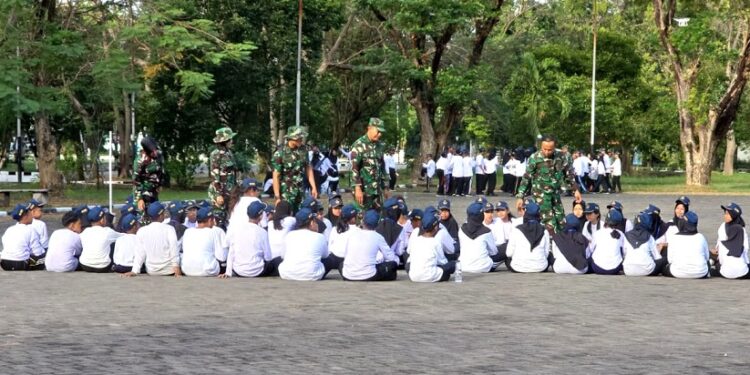 Kuatkan Karakter, SMP Negeri 1 Sedati Gelar CBC di Pangkalan TNI AL Juanda