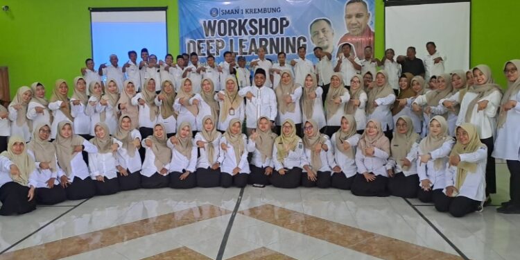 SMAN 1 Krembung Gelar Workshop ‘Motivasi, Aplikasi dan Refleksi Menuju Pembelajaran Bermakna’