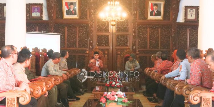 Bupati Mojokerto Terima Kunjungan Tim Perwakilan Kementerian Pertanian