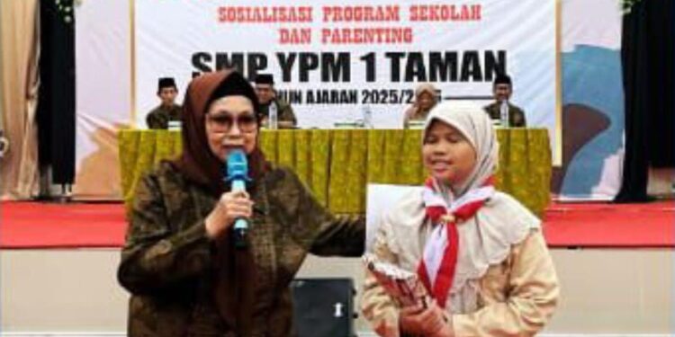 Antusiasme Wali Murid SMP YPM 1 Taman Ikuti Sosialisasi Program Sekolah dan MPLS 2 Bulan