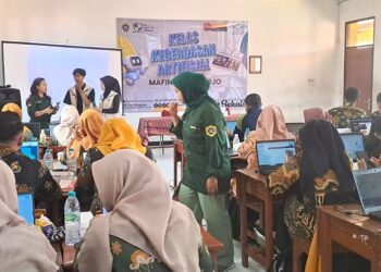 Angonponik Bersama Mafindo Sidoarjo Gelar ‘AI Goes To School’