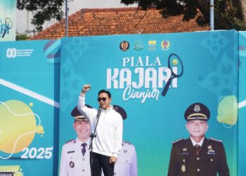 Kejari Kembali Gelar Kejuaraan Tenis Ganda Putera Nasional Piala Kajari Cianjur II 2025 