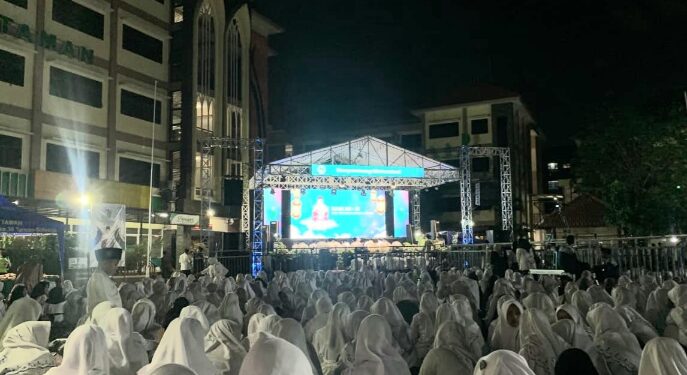 Ribuan Alumni Hadiri Haul al-Maghfurlah KH.M.Hasyim Latief, Muassis YPM Sidoarjo