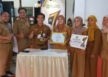 Bupati Subandi Launching KISI 2025, MKKS SMPN se Sidoajo Siap Mendukung