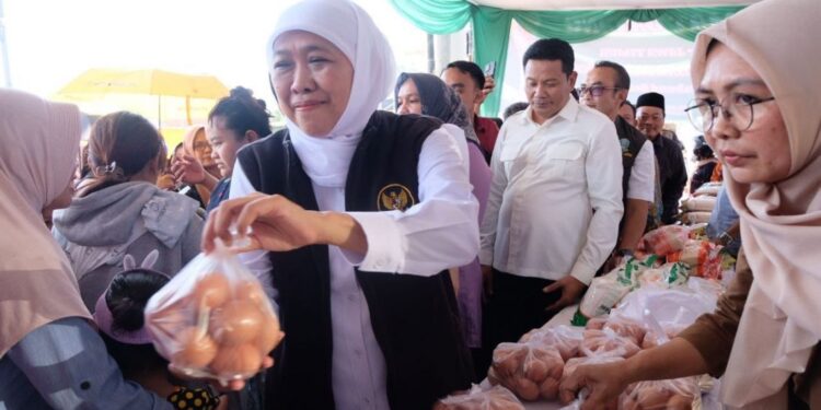 Tekan Inflasi- Ketahanan Pangan, Gubernur dan Bupati Gelar Pasar Murah