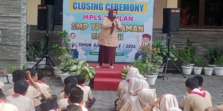 SMP YPM 1 Taman Gelar Closing Ceremony MPLS Dua Bulan  Siswa Baru Tahun Ajaran 2025/2026