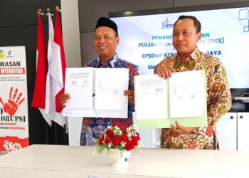 Tingkatkan SDM, SMA Negeri 1 Gedangan dan Komdigi Lakukan MoU