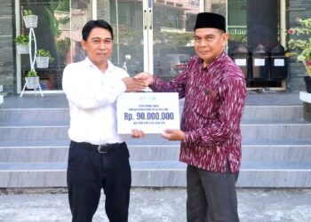 Peduli Sesama, YPM Sepanjang Salurkan Bantuan Rp 90 Juta ke Palestina