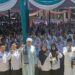 Antusiasme Siswa SMK Antartika 2 Sidoarjo Bersholawat Bersama Habib Anis Syahab