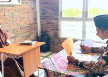 Siswa SMP NUFI Sidoarjo Ikuti Munasabah Tahfidz Al Qur’an