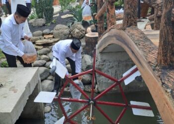 Sayangi Tanaman Langkah, SMK YPM 8 Sidoarjo Buat ‘Green Techno Park’
