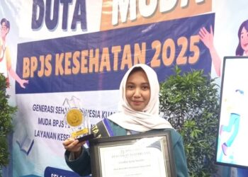 Siswi SMK Negeri 2 Buduran Juara Duta Muda BPJS Kesehatan Sidoarjo