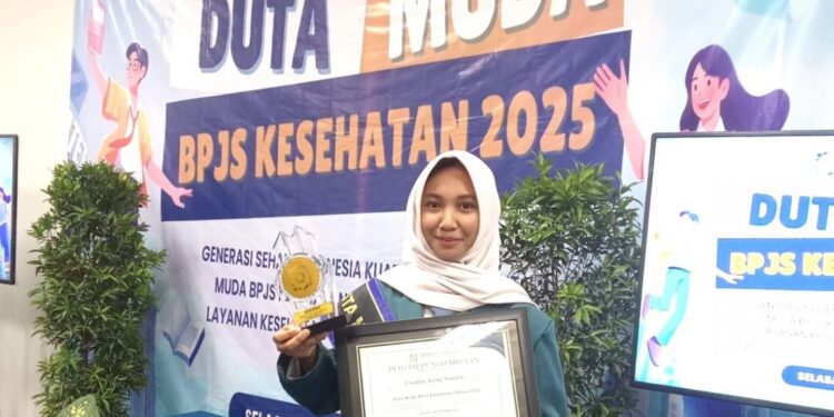 Siswi SMK Negeri 2 Buduran Juara Duta Muda BPJS Kesehatan Sidoarjo