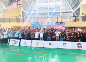 FOKSI Kabupaten Mojokerto Raih Juara Umum Turnamen Kabaddi Bupati Cup 2025