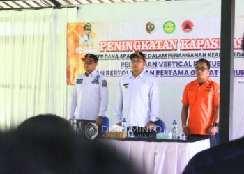 Siap Siaga Bencana, Pemkab Mojokerto Gelar Pelatihan Vertical Rescue