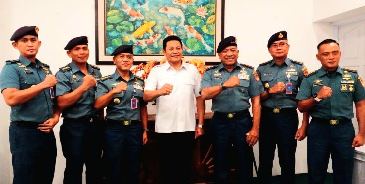 Bupati Sidoarjo Sambut Baik Kedatangan Dankodaeral V TNI AL