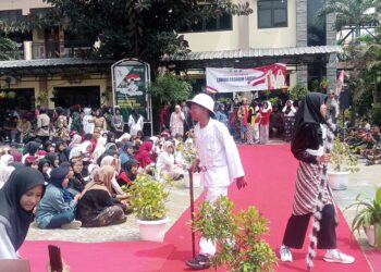 Peringati Hari Pahlawan, SMP YPM 1 Taman Gelar Lomba Story Telling Kepahlawanan.