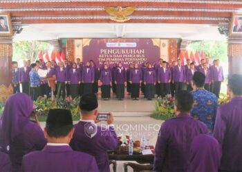 Bupati Mojokerto Kukuhkan TP Posyandu Masa Bakti 2025-2030