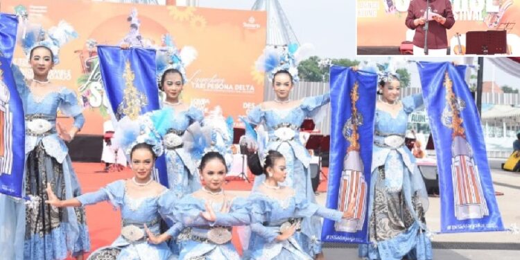 Resmi Tari Pesona Delta Jadi Ikon Baru Sidoarjo Oleh Wabup Mimik Idayana