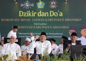 Untuk Keselamatan dan Persatun, Ribuan Jama’ah Hadiri Do’a Bersama di Pendopo Delta Wibawa