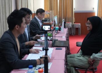 Calon Mahasiswa Da Yeh University Taiwan Ikuti Seleksi di SMA Negeri 2 Sidoarjo