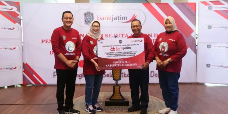 Sinergi Pemkab Lumajang Bersama Bank Jatim Dukung Rehabilitasi Alun-Alun