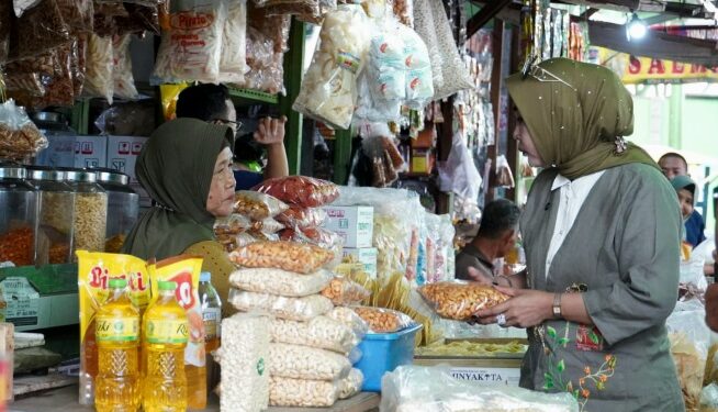 Wakil Bupati Sidoarjo Lakukan Sidak, Pastikan Ketersediaan Sembako Masih Aman