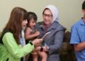 Bupati Lumajang Indah Amperawati Kunjungi Balita Penderita Jantung Bawaan
