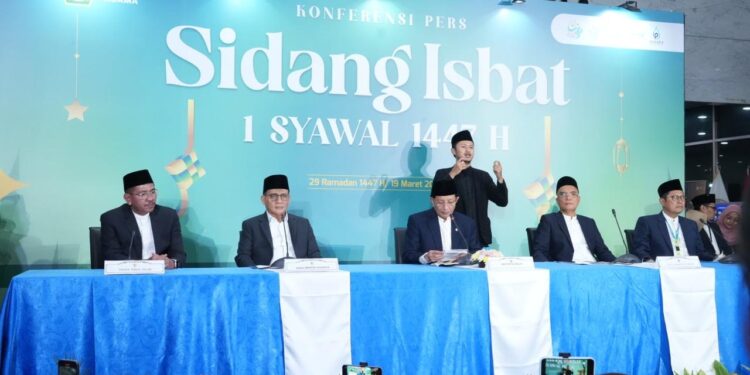Pemerintah Tetapkan 1 Syawal 1447 H Jatuh pada Sabtu, 21 Maret 2026