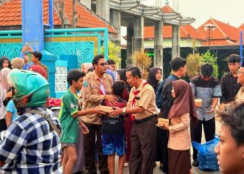 Momentum Ramadhan, Siswa SMA Negeri 1 Tarik Saatnya Berbagi Sesama