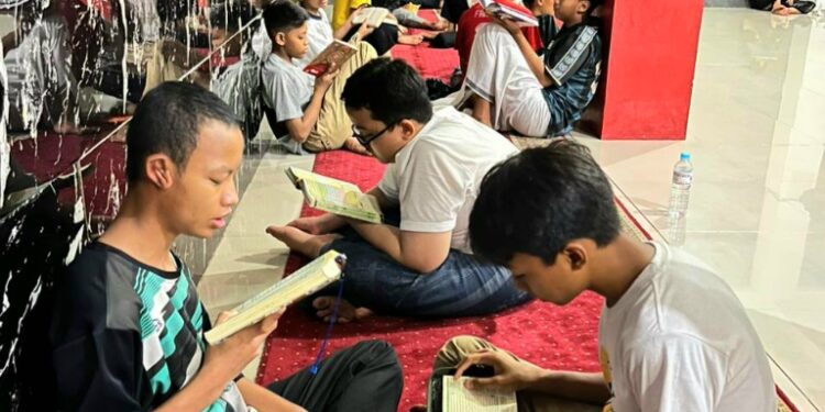Semarak I’tikaf di DAFI Pesantren Al Qur’an Science