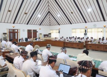 Bupati dan Wakil Bupati Bojonegoro Ikuti Rakor Monitoring Program Petakan Potensi Wilayah untuk Pembangunan