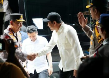 Bupati Subandi Bersama Kapolri Memantau Kesiapan Terminal Purabaya
