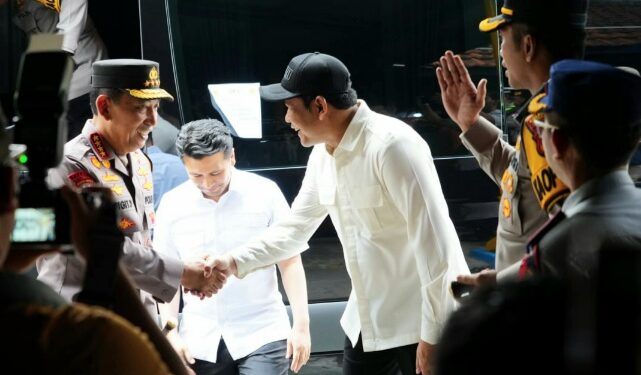 Bupati Subandi Bersama Kapolri Memantau Kesiapan Terminal Purabaya